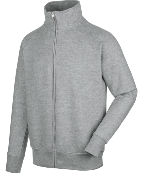 Sweatjacke Job+ grau