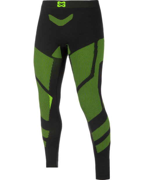 Thermo Unterwäsche Longpant Sportive schwarz grün