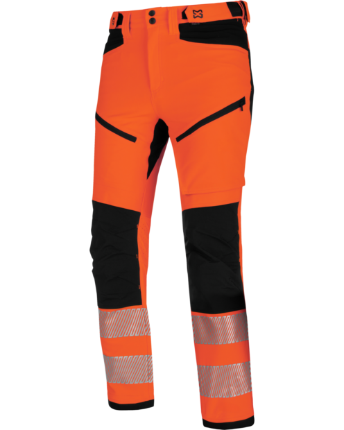 komfortable Warnschutz Bundhose, Bewegungsfreiheit, viele praktische Taschen, hochwertiges Material