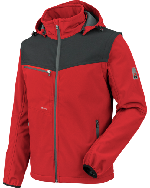 Softshelljacke Stretch X rot
