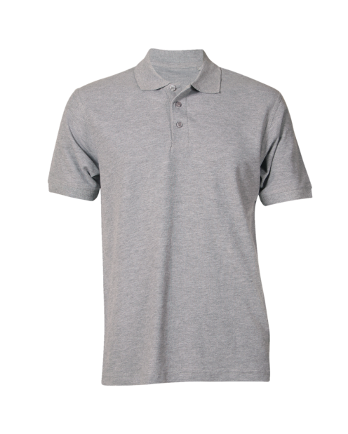 Poloshirt Basic grau