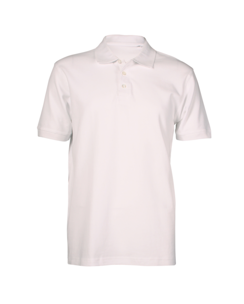 Poloshirt Basic weiss