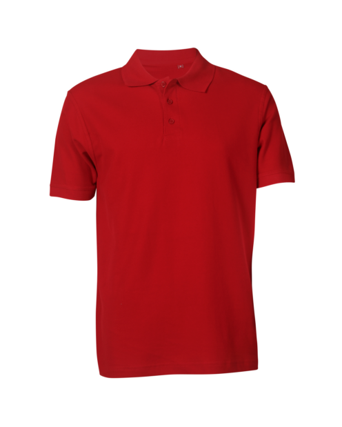 Poloshirt Basic rot