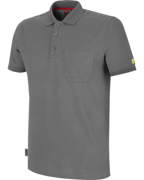 Poloshirt Apus Pocket ESD graphit