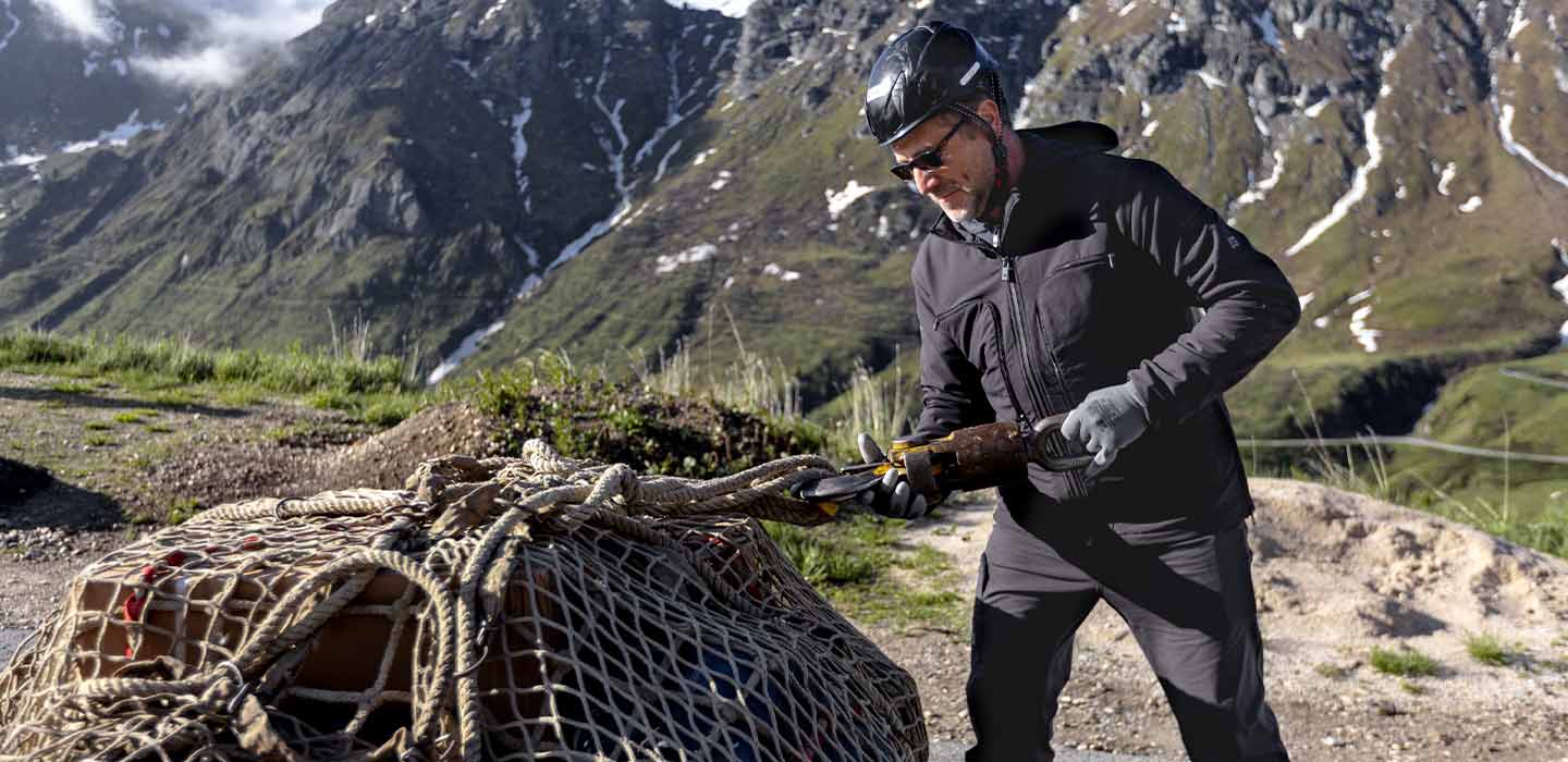 Master Paolo trägt die hochwertige und stylische Fusion Kollektion