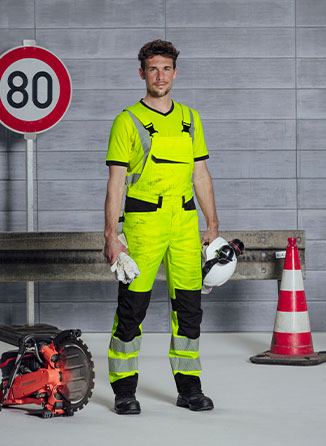 Transport Outfit Fluo Gelb