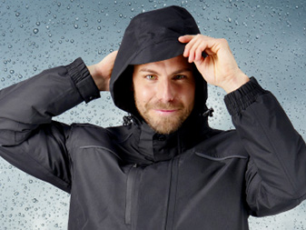 Wasserabweisende Parkas, Softshelljacken & Arbeitsjacken für schlechtes Wetter Wasserabweisende Softshelljacke Stretch X in Blau für schlechtes Wetter