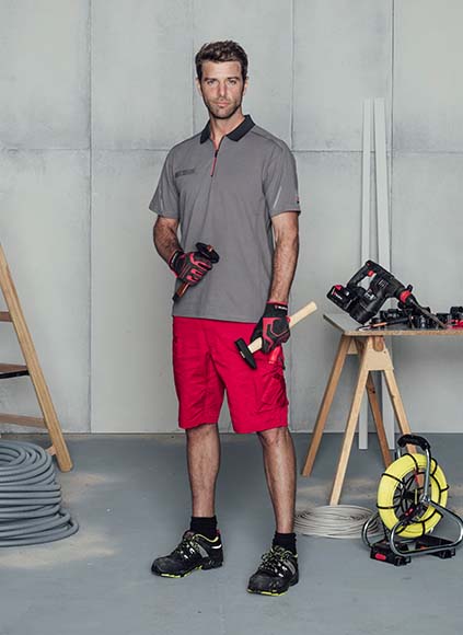 Das bequeme & innovative Elektriker Outfit für den Sommer aus der Stretch X Kollektion entdecken