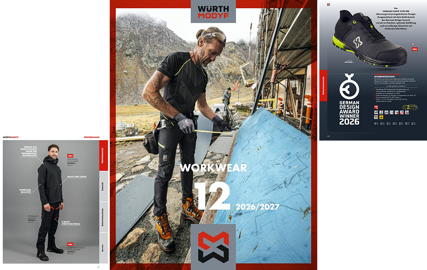 Entdecken Sie unsere Arbeitskleidung, Sicherheitsschuhe sowie Workwear Zubehör