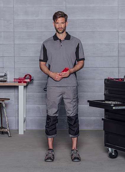 Das Zweiradmechaniker Outfit aus der industriewaschbare Cetus Kollektion