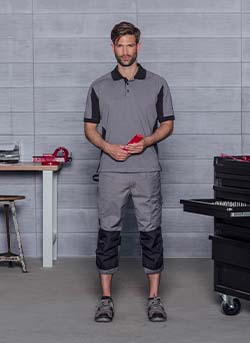 Das Zweiradmechaniker Outfit aus der industriewaschbare Cetus Kollektion